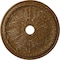 Ekena Millwork Winsor Ceiling Medallion (Fits Canopies up to 4"), 27 1/2"OD x 4"ID x 1 1/2"P, Smokey Topaz Crackle CM27WISTC - alternate 1